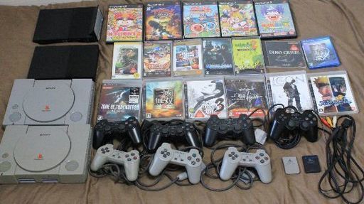 Playstation 数種 本体やソフト