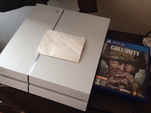 PS4 白 箱なし 500GB CODww2セット