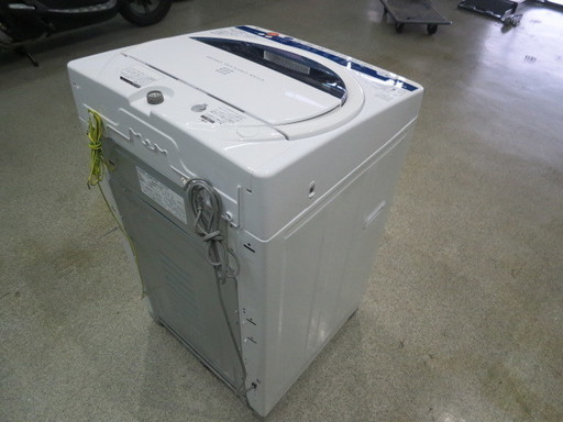 洗濯機　東芝　TOSHIBA　AW-60GK　6.0㎏　2012年製　簡易清掃済