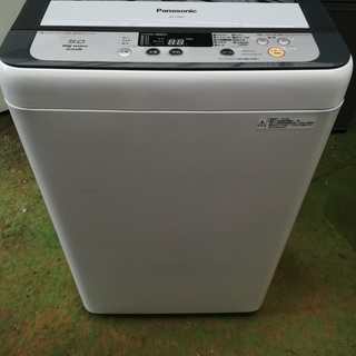 Panasonic　洗濯機　5キロ　2014年　幅56.2　奥行...