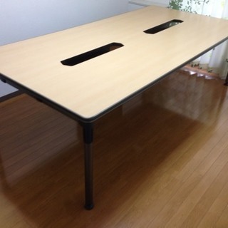 【受渡期限7/15】会議用大型デスク テーブル オカムラ製240...