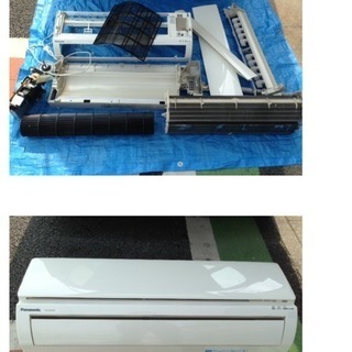 K05199 中古エアコン 日立 2017年製 主に6畳用 冷房能力 2.2KW / 暖房 