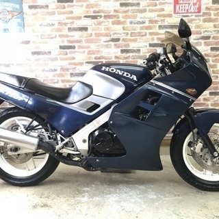 【希少車！レアなネイビー！レスポンス抜群】 ホンダ VFR750F RC24 BT新品！絶好調！外装そこそこ綺麗でオススメ！多数画像と動画有