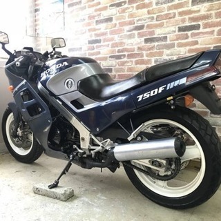 【希少車！レアなネイビー！レスポンス抜群】 ホンダ VFR750F RC24 BT新品！絶好調！外装そこそこ綺麗でオススメ！多数画像と動画有