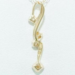 刻印有、k18、ダイヤ0.18ct、ペンダントヘッド