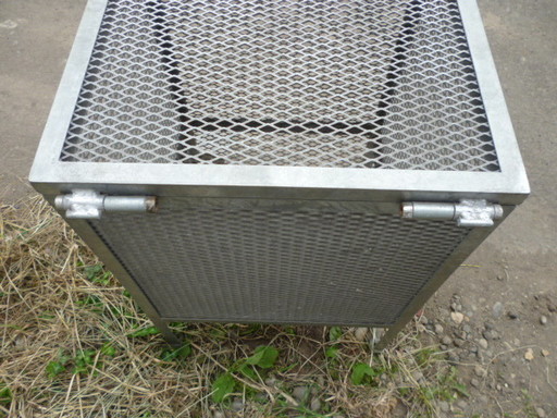 新品 ゴミ箱 細かい網目 ステンレス蝶番 再出品 - その他 