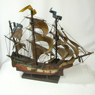 札幌 帆船 BOUNTY/バウンティ 完成形 イギリス海軍 武装輸送船 全長：約55㎝ アウトレットモノハウス白石店