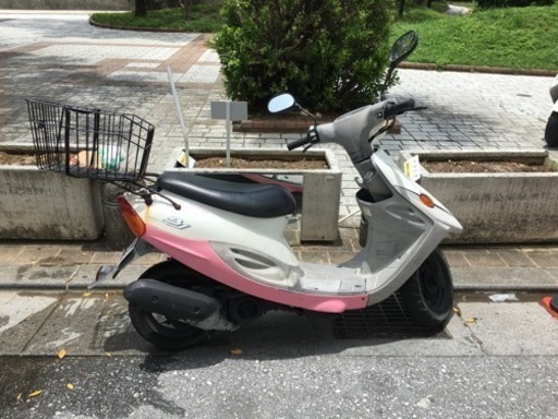 【6/21本日1名さま交渉中】ヤマハ BasicJog 50cc 便利なカゴつき 普通車免許で運転できます。
