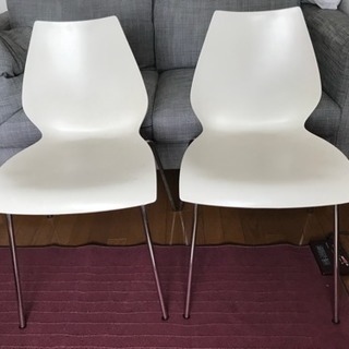 椅子・チェア 美品！Kartell MAUI「カルテル マウイ」ダイニングチェア