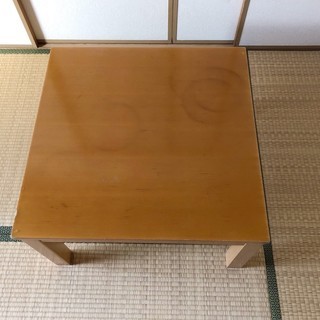 【無印良品】こたつテーブル　畳半分くらいの大きさ
