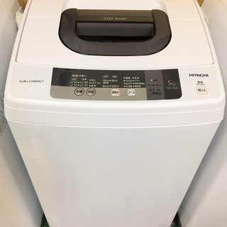  【送料無料・設置無料サービス有り】洗濯機 2016年製 HITACHI NW-5WR 中古