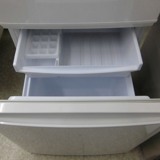 SHARP/シャープ 2ドア冷凍冷蔵庫 白/ホワイト 137L 2016年製 SJ-D14BーW
