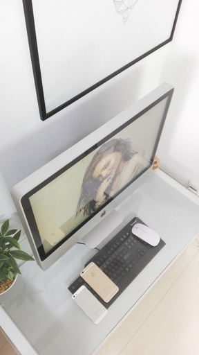 Apple iMac⑦ 大容量320G！ core2 2.8GHzでとても高速♪ 高性能 美品