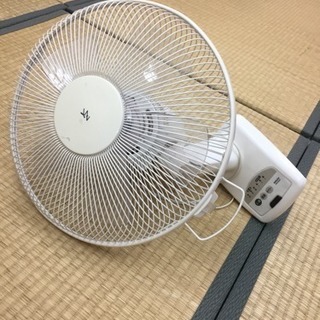 壁掛け扇風機 決まりました。