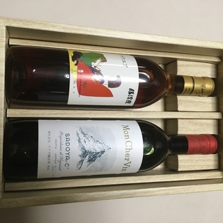 ワイン２本詰め 紙箱入  ２０年前の甲州ワイン