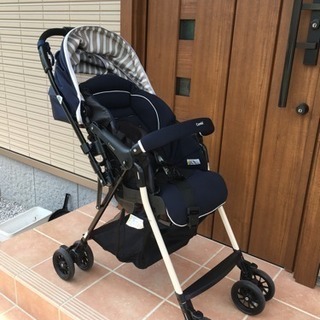 ベビーカー バギー メチャカーゴ IG　ボーダーネイビー コンビ combiA型