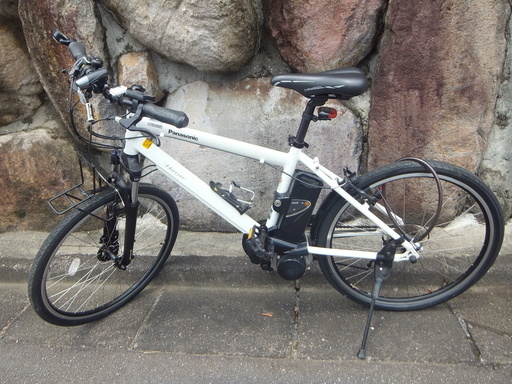 【試乗大歓迎】(超美品）パナソニック　ハリヤー　Hurryer 電動アシスト自転車　BE-ENH544HHurryer 　ホワイト