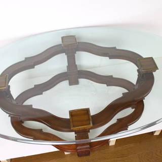 【美品・高級】ドレクセルヘリテイジ ガラス センターテーブル カクテルテーブル DREXEL HERITAGE 直接引き取り 川崎から出品♪ 