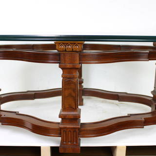 【美品・高級】ドレクセルヘリテイジ ガラス センターテーブル カクテルテーブル DREXEL HERITAGE 直接引き取り 川崎から出品♪ 