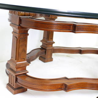 【美品・高級】ドレクセルヘリテイジ ガラス センターテーブル カクテルテーブル DREXEL HERITAGE 直接引き取り 川崎から出品♪ 