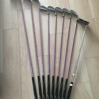 ☆練習場用バッグ付き☆ナイキのゴルフバッグ&レディースクラブセット