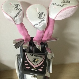 ☆練習場用バッグ付き☆ナイキのゴルフバッグ&レディースクラブセット