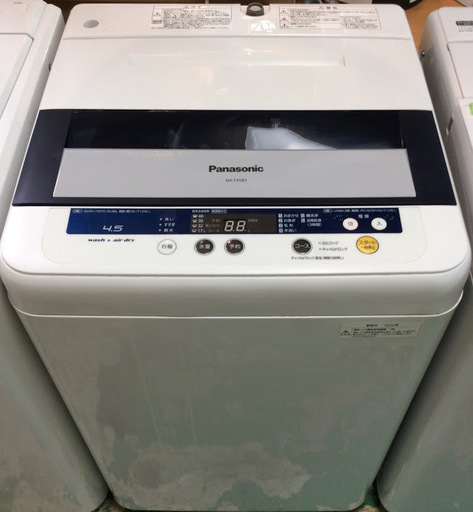【送料無料・設置無料サービス有り】洗濯機 Panasonic NA-F45B5 中古