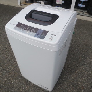 洗濯機 日立 HITACHI NW-5WR 5.0㎏ 2016年製 簡易清掃済 家電