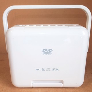 【極美品】ツインバード ポータブルDVDプレーヤー ＶＤ-Ｊ729 防水 ツインバード TWINBIRD VD-J729 ZABADY ポータブル防水DVD
