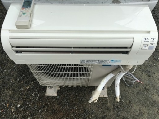 中古 エアコン 販売取付込み！三菱 2010年 2.2kw