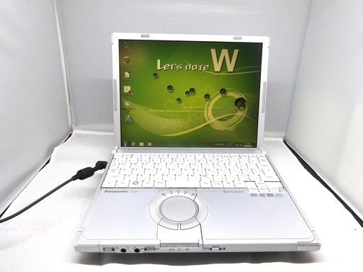 10000円!!Windows7●ネット、Youtube、DVD書き込み対応●パナソニック　LET'S NOTE CF-Ｗ7●Windows７ 32bit メモリ2ギガ DVDRW●Core 2Duo U7600 1.20ギガ HDD80GB●office2013互換対応●