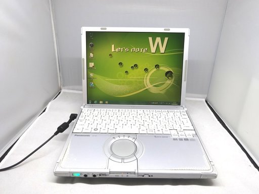 10000円!!Windows7●ネット、Youtube、DVD再生、書き込み対応●パナソニック　LET'S NOTE CF-Ｗ7●Windows７ 32bit メモリ2ギガ DVDRW●Core 2Duo U7500 1.06ギガ HDD80GB●office2013互換対応●