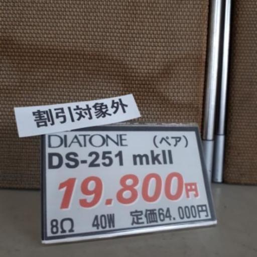 DIATONE スピーカー（ペア）DS-251 mkll