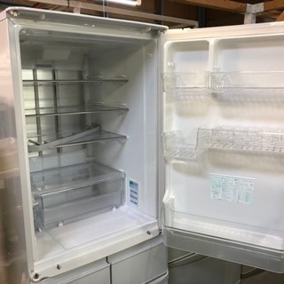 中古】 SHARP シャープ SJ-PW42W-S 冷蔵庫 424L 5ドア 両開き