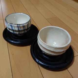 新品❗陶器の茶器2個組  値下げしました❗