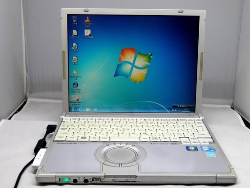 15000円!!Windows7●ネット、Youtube、タッチパネル 格安sim対応●パナソニック　LET'S NOTE CF-T8●Windows７ 32bit メモリ2ギガ DVDRW●Core 2Duo U9600 1.60ギガ HDD160GB●office2013互換対応●