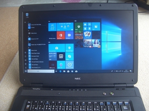 Windows10 　ノートパソコン　NEC　PC-VY25AAZRA