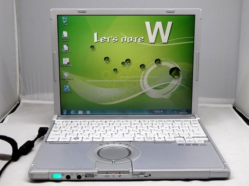 12000円!!Windows7●ネット、Youtube、DVD再生、書き込み対応●パナソニック　LET'S NOTE CF-Ｗ7●Windows７ 32bit メモリ2ギガ DVDRW●Core 2Duo U7600 1.20ギガ HDD80GB●office2013互換対応