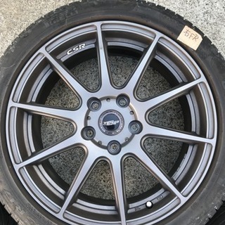 値下げ！215/45/17 ホイル付きノーマルタイヤ