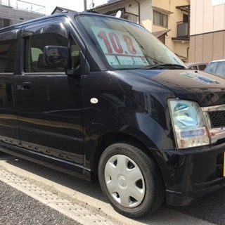 コミコミ『8.9万円』車検付 ワゴンRリミテッド ブラック 広島