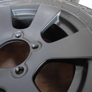 マットブラック仕様でカッコ良くなりました！！スズキ ジムニー純正5.5