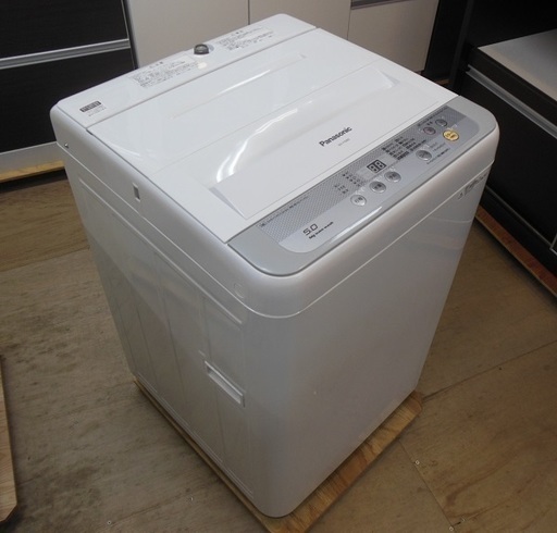 【販売終了しました。ありがとうございます。】Panasonic　5.0㎏　ステンレス槽　全自動洗濯機　NA-F50B9　2016年製　中古美品