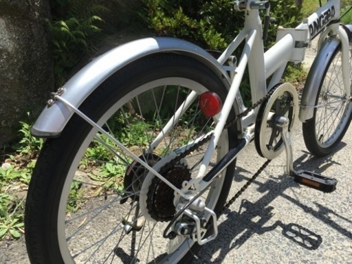 【お取引中】PANGAEA折りたたみ自転車(20インチ、外装6段変速)
