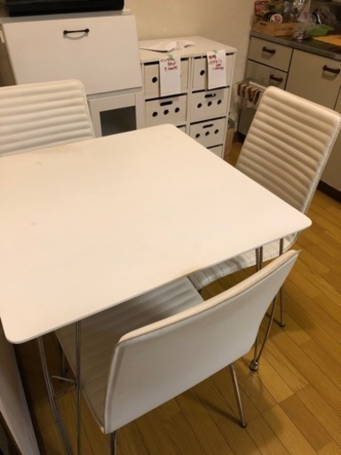 ☆訳あり家具☆テーブル\u0026チェア3点