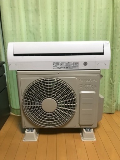 新古品❗️2015年❗️取付込❗️6畳用❗️HITACHIエアコン