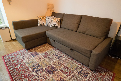 L字型ソファベッド【IKEA】