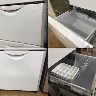 美品 ■【 HITACHI 】日立 265L ３ドア冷蔵庫 インバーター搭載 女性に人気のスリムサイズ うるおいチルド まんなか野菜室