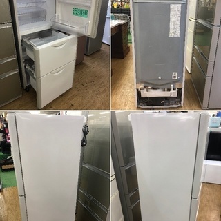 美品 ■【 HITACHI 】日立 265L ３ドア冷蔵庫 インバーター搭載 女性に人気のスリムサイズ うるおいチルド まんなか野菜室