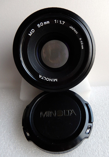 正規代理店 ミノルタMinoltaのMD Rokkor 50mm f1.7 レンズ レンズ