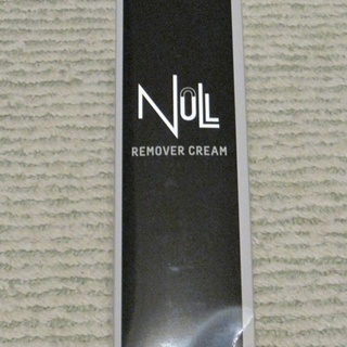 NULL 除毛クリーム（男性用）